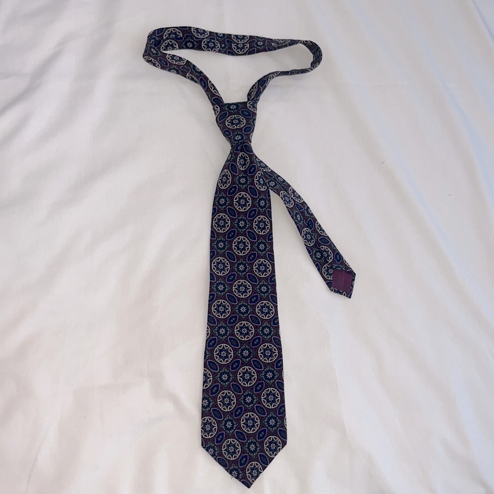 Vintage Saint Laurent 100% silk necktie